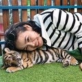 newborn tiger
